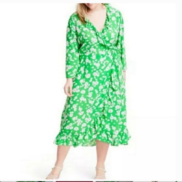 Rixo X Target Green Daisy Ruff - Picture 2 of 4